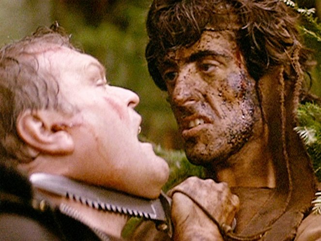 A Fúria do Herói - Do filme - Brian Dennehy, Sylvester Stallone