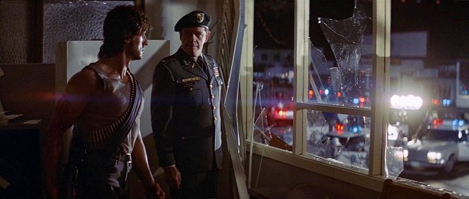 A Fúria do Herói - Do filme - Sylvester Stallone, Richard Crenna