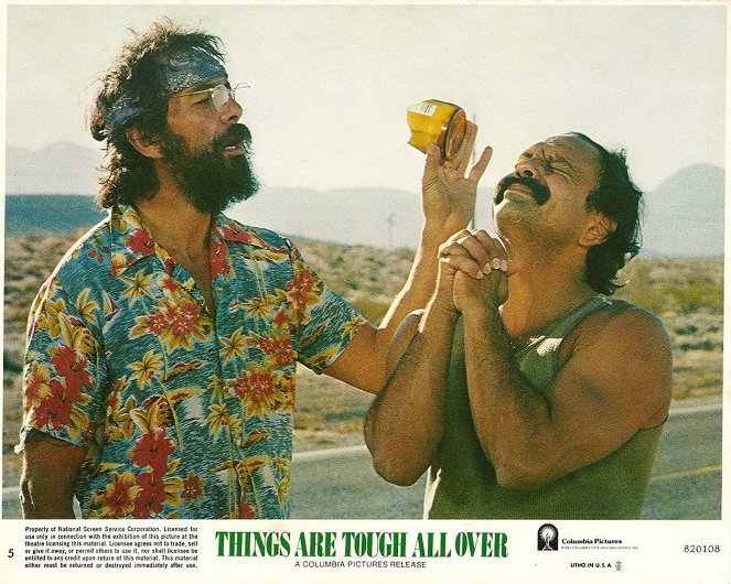 Things Are Tough All Over - Lobby karty - Tommy Chong, Cheech Marin