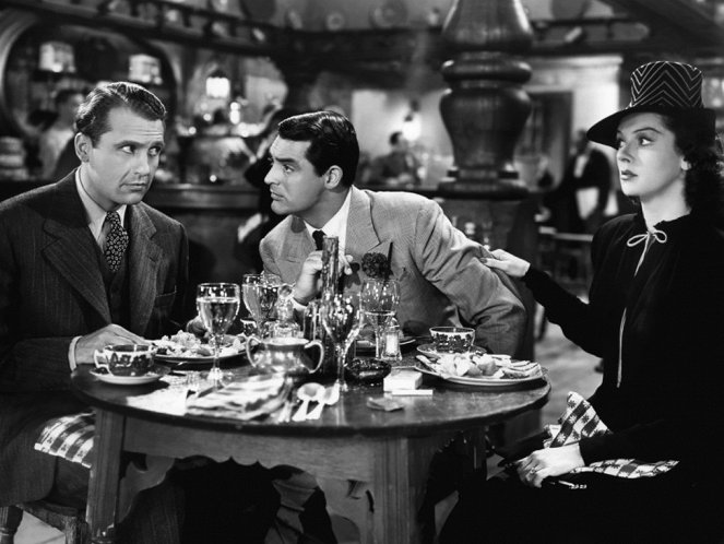 O Grande Escândalo - Do filme - Ralph Bellamy, Cary Grant, Rosalind Russell