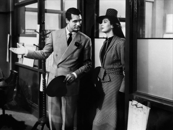 Luna nueva - De la película - Cary Grant, Rosalind Russell