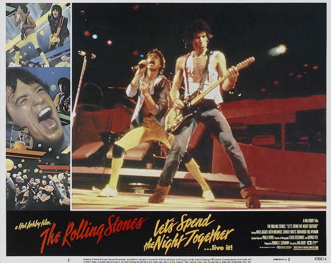 Let's Spend the Night Together - Vitrinfotók - Mick Jagger, Keith Richards
