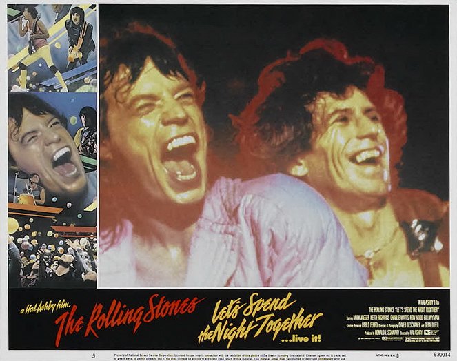 Let's Spend the Night Together - Vitrinfotók - Mick Jagger, Keith Richards