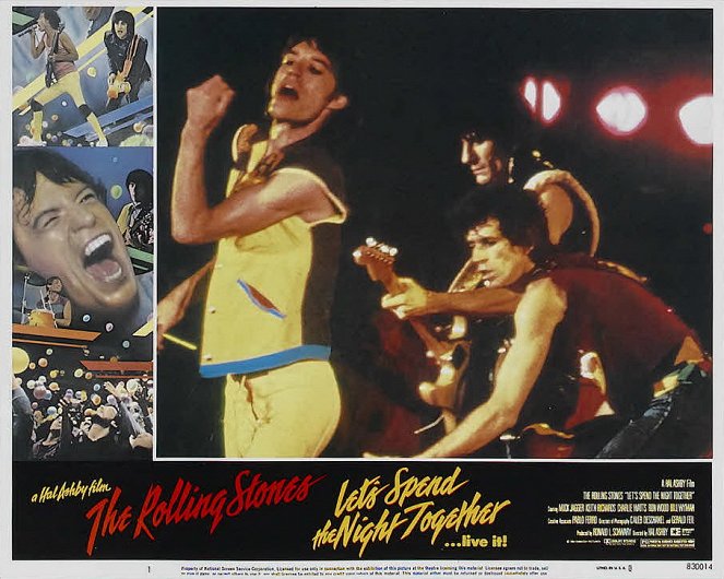 Let's Spend the Night Together - Fotocromos - Mick Jagger, Ronnie Wood, Keith Richards