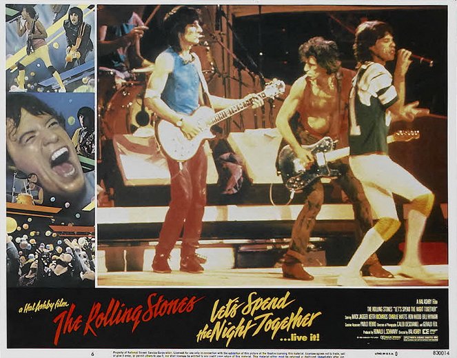 Let's Spend the Night Together - Vitrinfotók - Ronnie Wood, Keith Richards, Mick Jagger