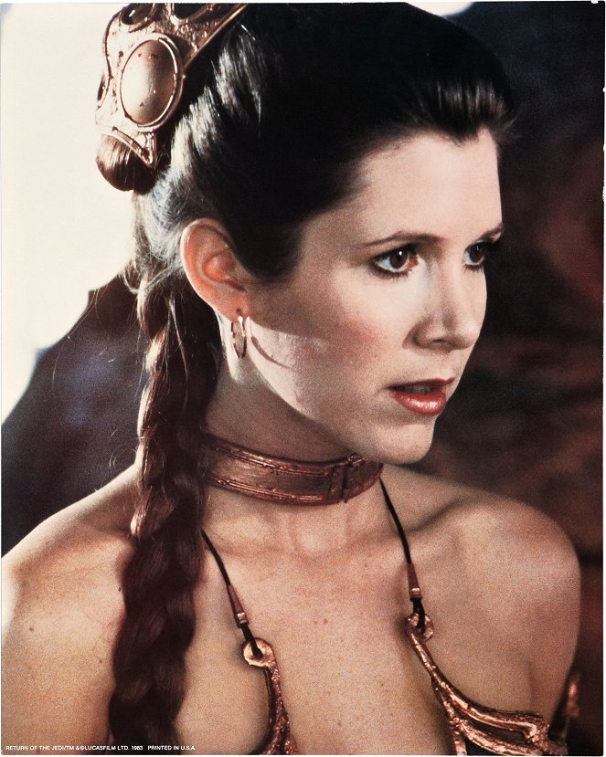 Star Wars: Die Rückkehr der Jedi-Ritter - Lobbykarten - Carrie Fisher