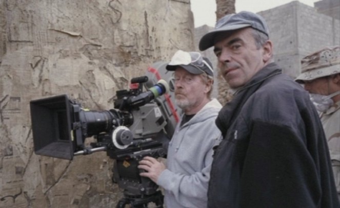 A Sólyom végveszélyben - Forgatási fotók - Ridley Scott, Sławomir Idziak