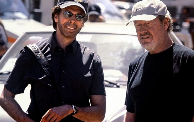 Čierny jastrab zostrelený - Z nakrúcania - Jerry Bruckheimer, Ridley Scott