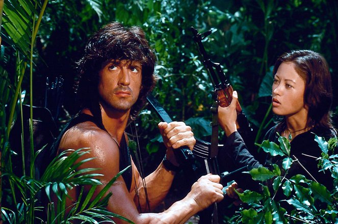 Rambo: Acorralado, parte II - De la película - Sylvester Stallone, Julia Nickson