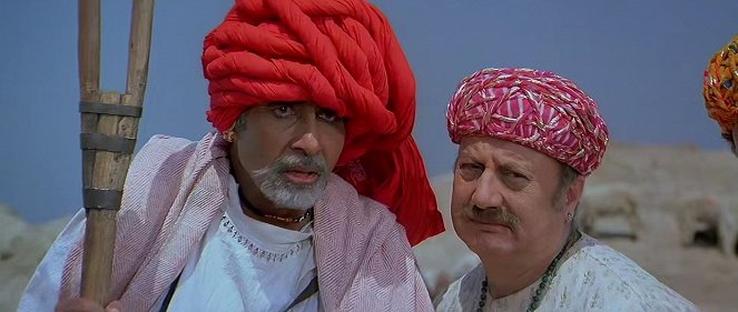 Paheli - Z filmu - Amitabh Bachchan, Anupam Kher