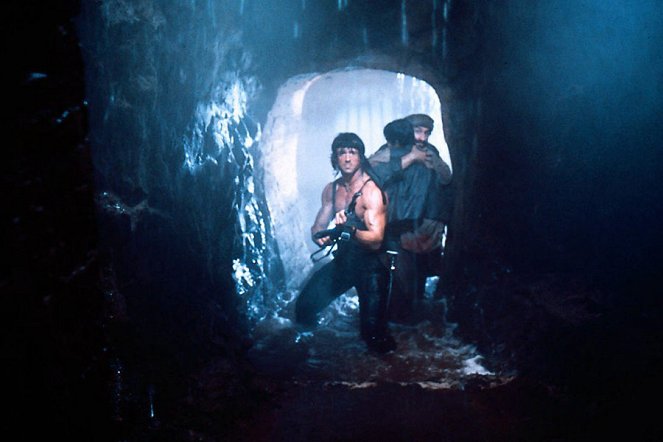 Rambo III - Z filmu - Sylvester Stallone, Sasson Gabai