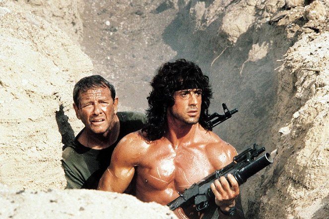 Rambo III - De la película - Richard Crenna, Sylvester Stallone
