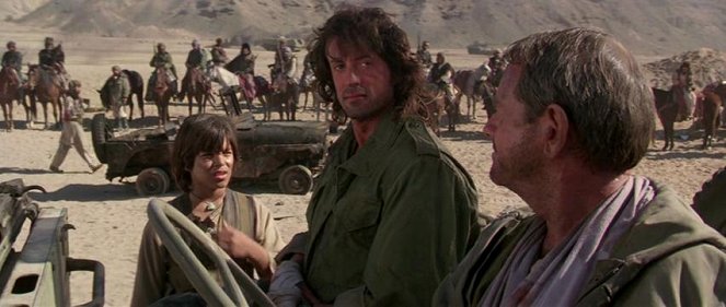 Rambo III - Z filmu - Doudi Shoua, Sylvester Stallone, Richard Crenna