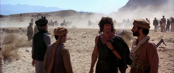 Rambo III - Do filme - Sylvester Stallone, Sasson Gabai