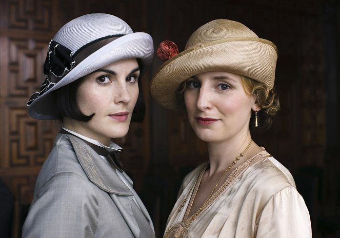 Downton Abbey - Die Hochzeit - Werbefoto - Michelle Dockery, Laura Carmichael