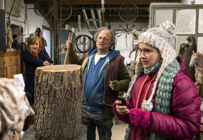 Heiter bis tödlich - Zwischen den Zeilen - Der Herr des Rings - Filmfotos - Nina Petri, Manfred Böll, Josephine Schmidt