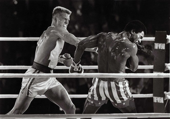 Rocky IV - Der Kampf des Jahrhunderts - Filmfotos - Dolph Lundgren, Carl Weathers