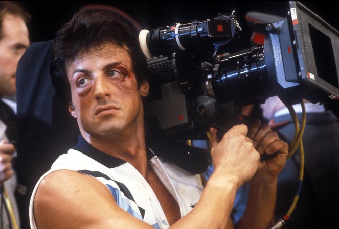 Rocky IV - Forgatási fotók - Sylvester Stallone