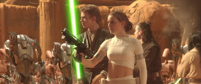 Star Wars: Episode II - Angriff der Klonkrieger - Filmfotos - Hayden Christensen, Natalie Portman