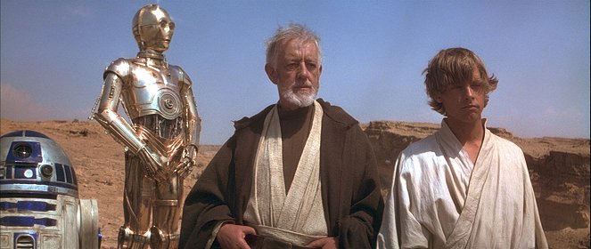 Star Wars: Episode IV - A New Hope - Photos - Alec Guinness, Mark Hamill