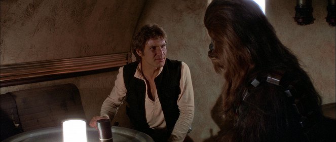 Star Wars - Episode IV: Eine neue Hoffnung - Filmfotos - Harrison Ford, Peter Mayhew