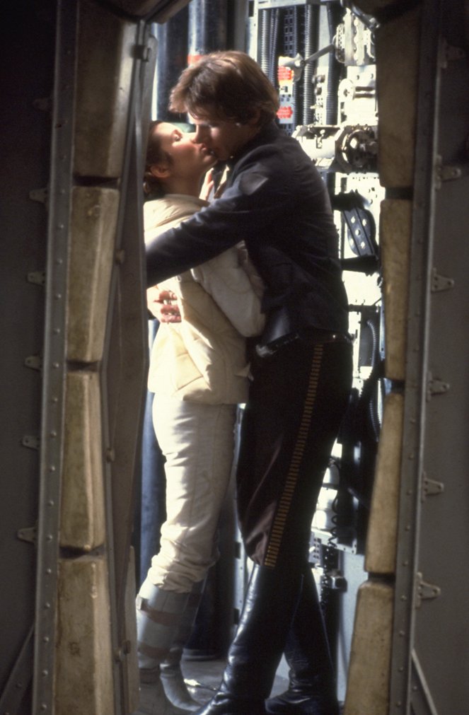 O Império Contra-Ataca - Do filme - Carrie Fisher, Harrison Ford