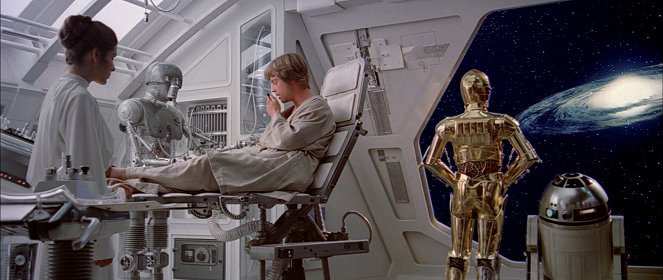 Star Wars: Episode V - The Empire Strikes Back - Van film - Carrie Fisher, Mark Hamill