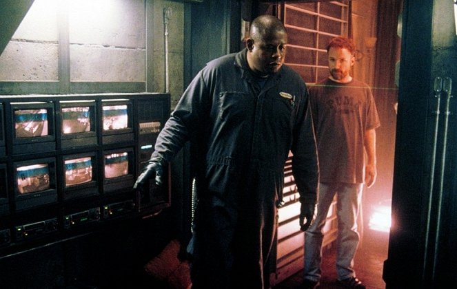 Panic Room - Dreharbeiten - Forest Whitaker, David Fincher