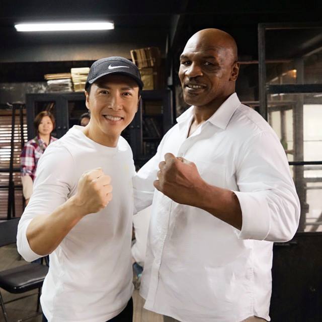 Ye Wen 3 - De filmagens - Donnie Yen, Mike Tyson