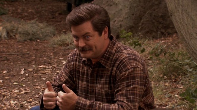 Parks and Recreation - Season 3 - Camping - Do filme - Nick Offerman