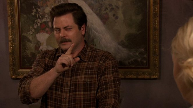 Parks and Recreation - Season 3 - Camping - Filmfotos - Nick Offerman