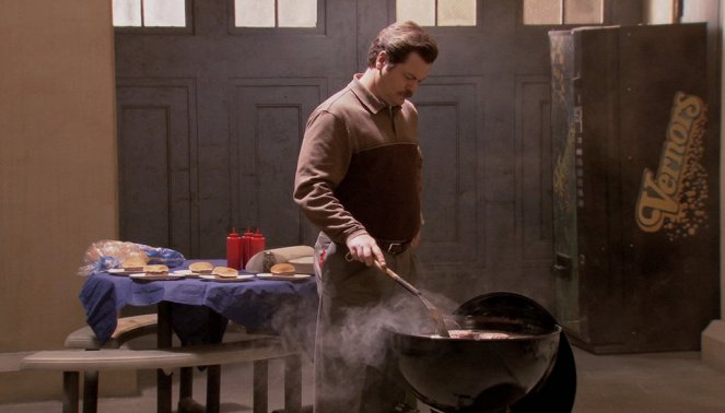 Parks and Recreation - Amours et hamburgers - Film - Nick Offerman