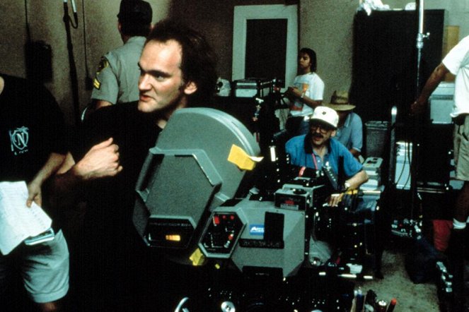 Jackie Brown - Z natáčení - Quentin Tarantino
