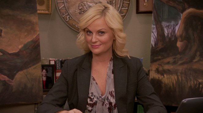 Parks and Recreation - Jerry's Painting - Van film - Amy Poehler