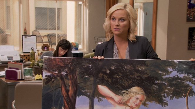 Parks and Recreation - Jerry's Painting - Do filme - Amy Poehler