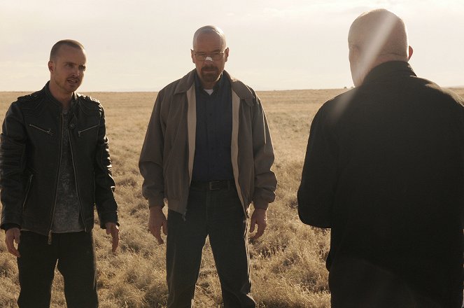 Breaking Bad - Season 5 - Żyj wolnym lub zgiń - Z filmu - Aaron Paul, Bryan Cranston