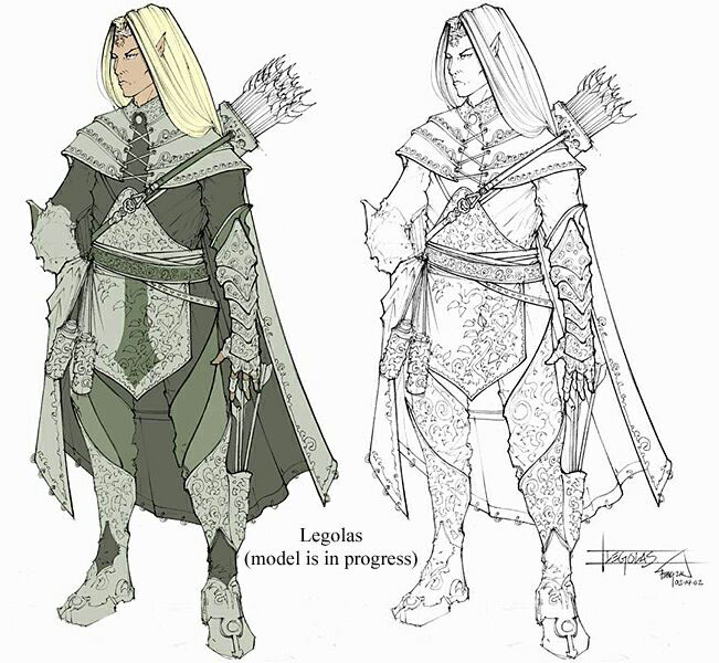 The Lord of the Rings: The Fellowship of the Ring - Concept art