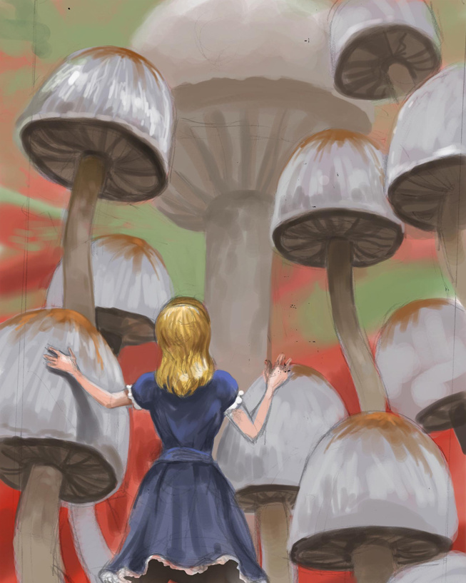 Alice au Pays des Merveilles - Concept Art