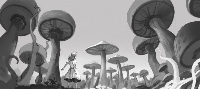 Alice au Pays des Merveilles - Concept Art