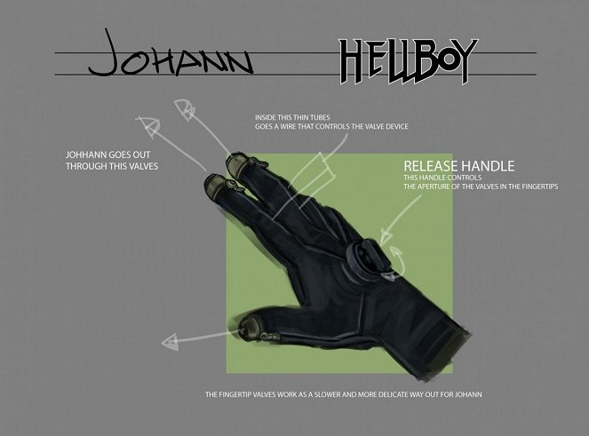 Hellboy 2 : Les légions d'or maudites - Concept Art