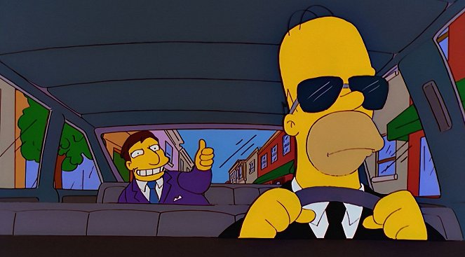 Bart Wars: The Simpsons Strike Back - Van film