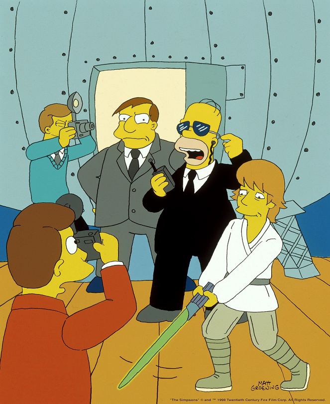 Bartovy hvězdné války: Simpsonovi vrací úder - Z filmu
