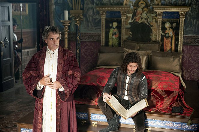 Os Bórgias - The Banquet of Chestnuts - Do filme - Jeremy Irons, François Arnaud