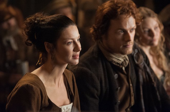 Outlander - Az idegen - Menekülés - Filmfotók - Caitríona Balfe, Sam Heughan