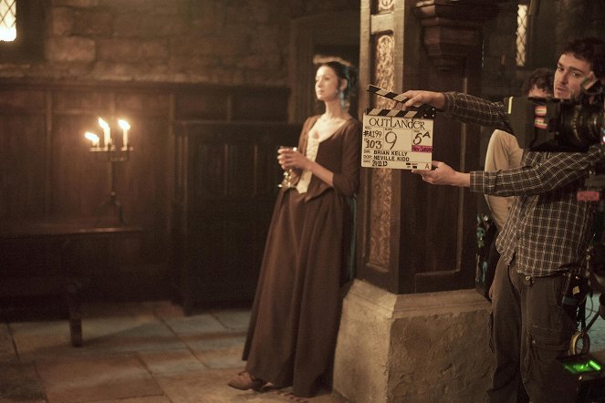 Outlander - Die Highland-Saga - Der Weg zurück - Dreharbeiten - Caitríona Balfe