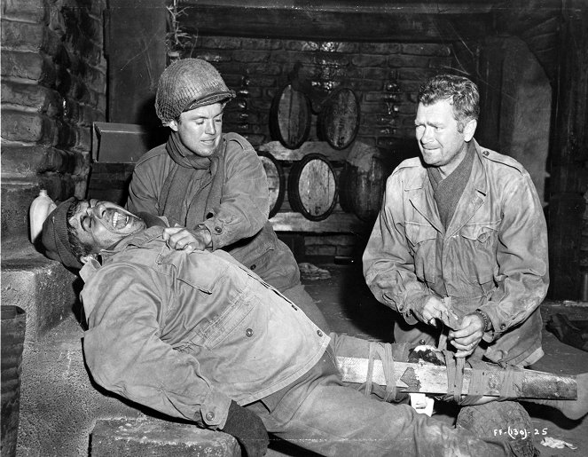 Ardennen 1944 - Filmfotos - Robert Strauss, Richard Jaeckel, Buddy Ebsen