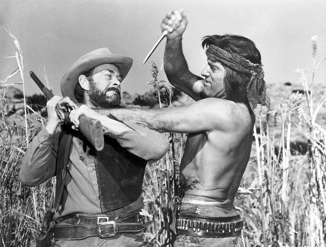 Az apacs harcos - Filmfotók - John McIntire, Burt Lancaster