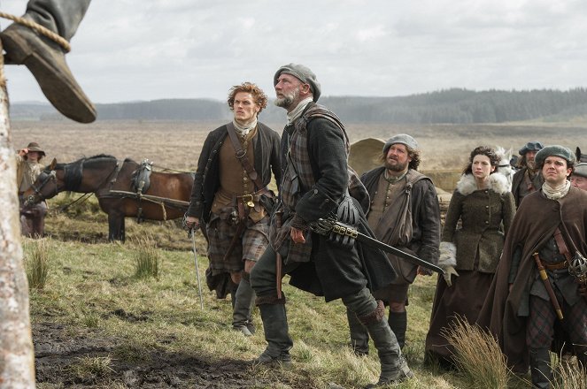 Outlander - Die Highland-Saga - Tribut - Filmfotos - Sam Heughan, Graham McTavish, Caitríona Balfe