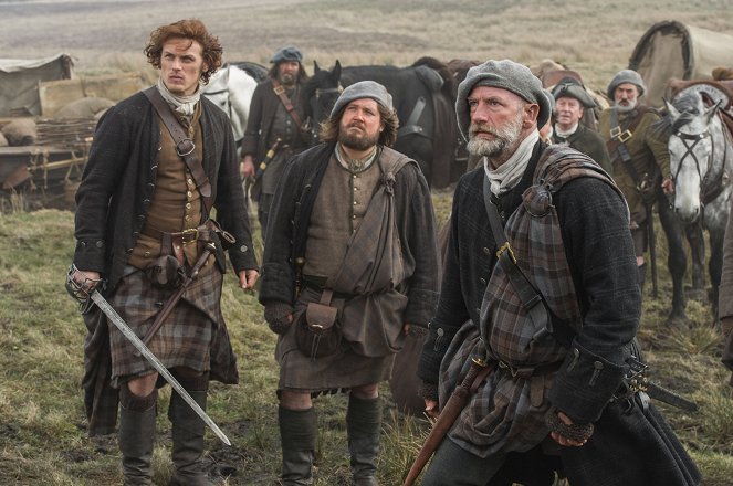 Outlander - Die Highland-Saga - Tribut - Filmfotos - Sam Heughan, Graham McTavish