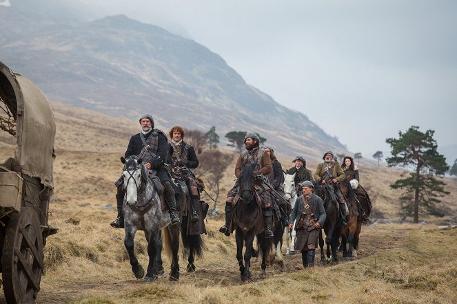 Outlander - Az idegen - Díjszedők - Filmfotók - Graham McTavish, Sam Heughan, Duncan Lacroix